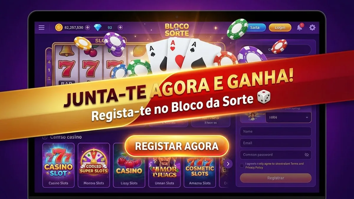 Registo com bónus